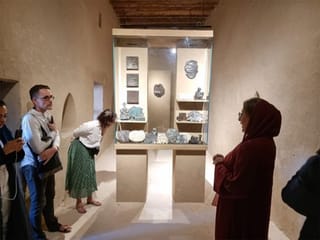Emirati artist Nujoom Alghanem reveals why she creates ‘Artifacts of the Current Moments’