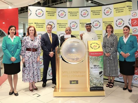 DDF representatives during the draw on Wednesday