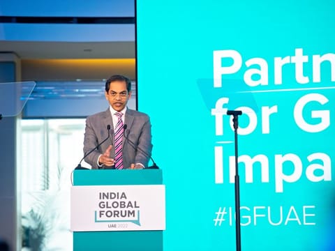 Sunjay Sudhir, Indian Ambassador to the UAE
