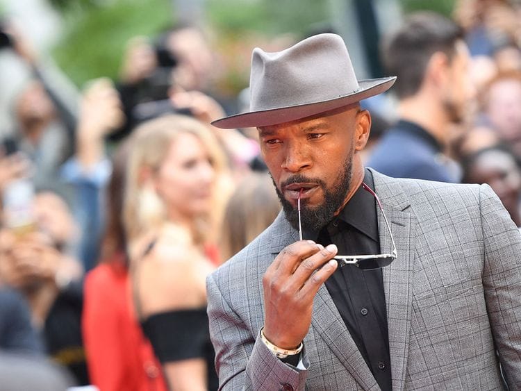 US actor Jamie Foxx arrives for the premiere of "Just Mercy" at the Roy Thomson Hall during the 2019 Toronto International Film Festival Day 2, on September 6, 2019, in Toronto, Ontario. 