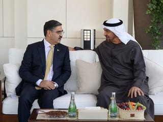 UAE President, Pakistani Prime Minister discuss bilateral relations