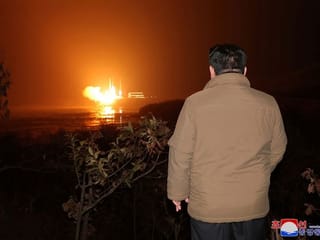 N. Korea defends satellite launch at UN as Kim takes images of White House