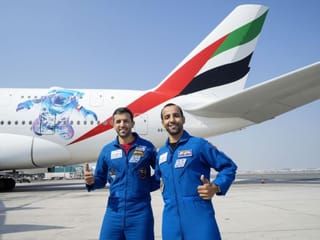 Watch: Onboard Emirates’ special flight across UAE to honour astronaut Sultan Al Neyadi