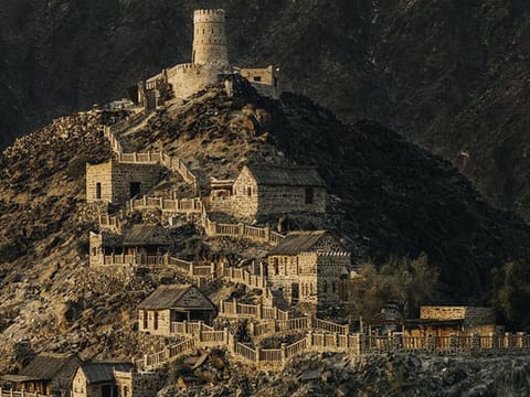 Get the chance to explore the UAE’s heritage at this charming little village on top of the Hajar mountains, which has historical monuments dating back to 2000 BC.
