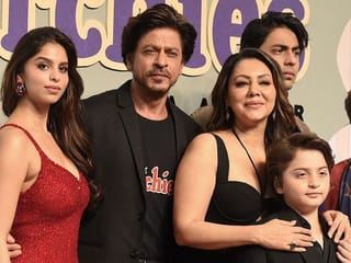 Photos: Bollywood royalty Shah Rukh Khan, Ranbir Kapoor, Ranveer Singh and more shine at the The 'Archies' premiere 

