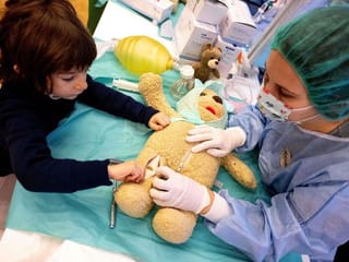 Photos: 'Teddy Bear Hospital' allays children's fear of doctors