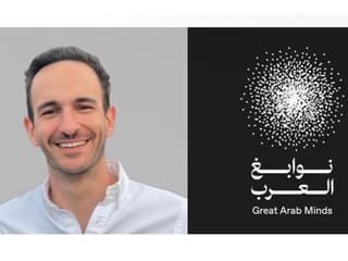 Sheikh Mohammed congratulates Professor Fadil Adib on winning Great Arab Minds Award