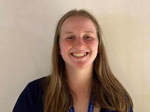 Julie Beaulieu is Student Energy observer in the Blue Zone of COP28 UN Climate Change Summit. The Canadian hopes to use the knowledge from the summit in her studies.
