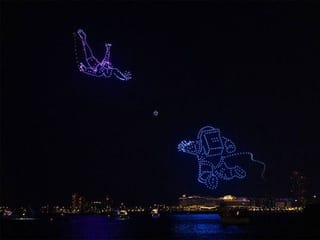 Look: Dazzling 800-drone show lights up the night sky over Dubai for DSF