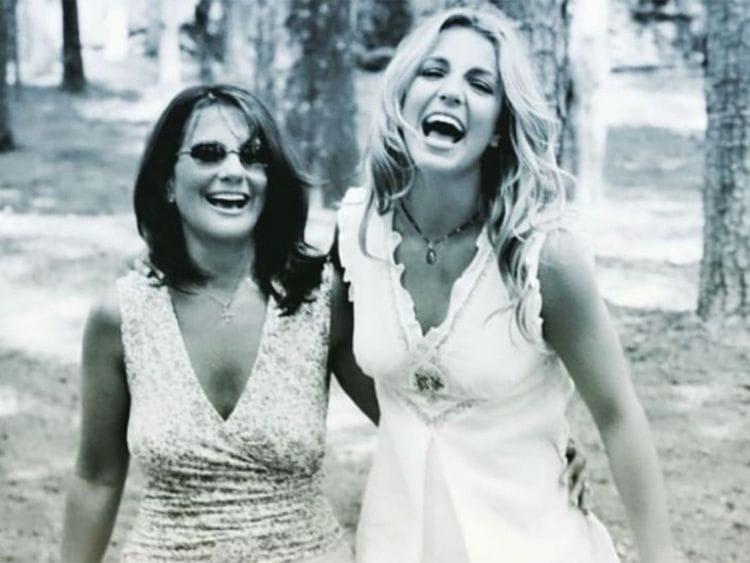 Britney and Lynn Spears