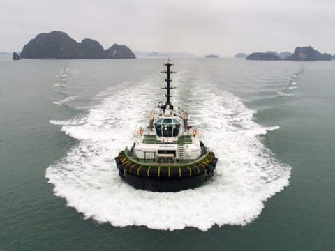 Drydocks World is doing a battery retrofit at one of its own barges. Soo, it will extend the scheme to client owned vessels, including yachts.  