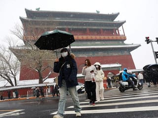 Look: Cold wave grips China as temperatures in south plummet 