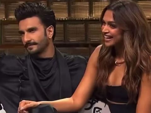 Ranveer Singh and Deepika Padukone 