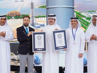 Dubai's Mohammed bin Rashid Al Maktoum Solar Park breaks two Guinness World Records
