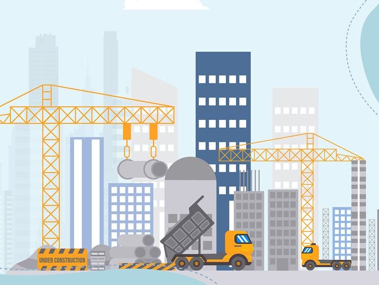 Sharjah Police construction site