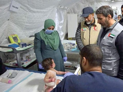 The ongoing humanitarian aid reflects the UAE's deep commitment to provide urgent support to the crises-affected and those in need.