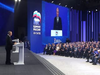 Putin vows to make Russia ‘self-sufficent’ in fifth Kremlin term