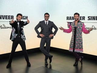 Bollywood actor Ranveer Singh’s wax figures unveiled at Madame Tussauds 