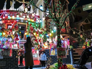 Festive feast for the eyes: Dyker Heights lights dazzle New Yorkers and tourists