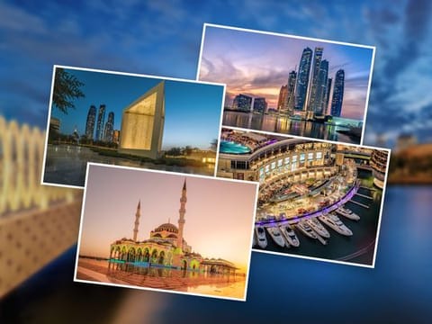 A visual journey through iconic landmarks and hidden gems in UAE