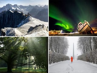 Freezing alps, northern lights, early morning fog and more: Breathtaking landscape photos of 2023