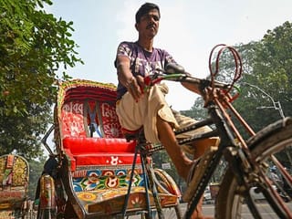 Fading colours: Bangladesh's threatened rickshaw art