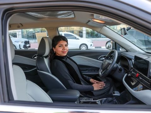 Latifa Samie, Founder of Revv Car Rental. Photo: Virendra Saklani/Gulf News