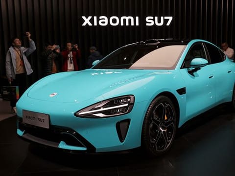 Photos: Xiaomi unveils its first EV, with ambition to be China's Porsche or Tesla