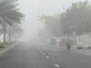 UAE weather: Fog in Abu Dhabi, NCM issues red alert, minimum temperatures to drop to 6°C