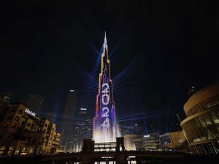 Look: Dazzling display of fireworks ushers in New Year in UAE
