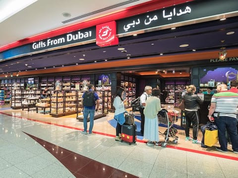 The peak passenger traffic through Dubai obviously showed up in Dubai Duty Free sales. To record levels... 