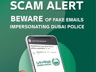 Beware of fake calls or messages to pay traffic fines, Dubai Police warn