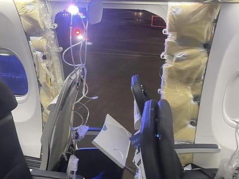 FlightRadar24 said the plane was in the air for about 20 minutes and reached a maximum altitude of 16,300 feet.