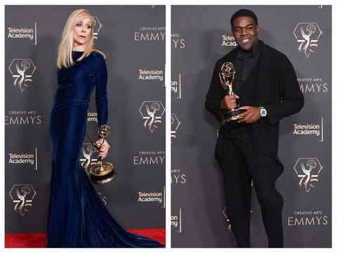 Judith Light and Sam Richardson