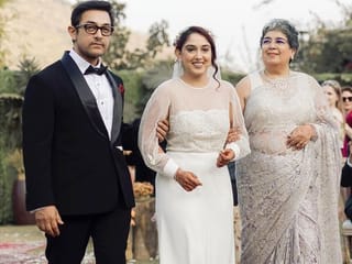 Photos: Inside Bollywood actor Aamir Khan's daughter Ira and Nupur Shikhare dreamy white wedding in Udaipur 