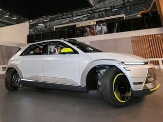 Watch: Hyundai Mobis unveils Mobion, an EV that moves like a crab, at CES 2024