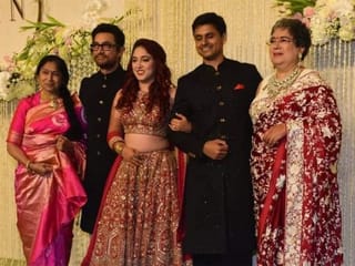 See: Bollywood stars Aamir Khan and SRK in a single frame, Salman Khan’s new look and all the action from Ira Khan’s wedding reception