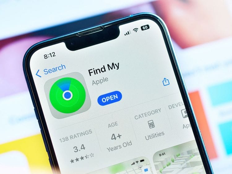 STOCK Apple Find My