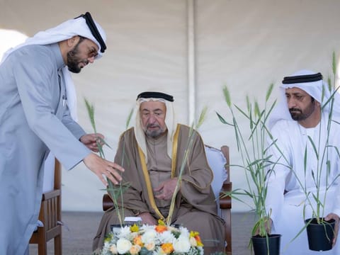His Highness Dr Sheikh Sultan bin Muhammad Al Qasimi, Supreme Council Member and Ruler of Sharjah, was briefed on stages two and three of the project