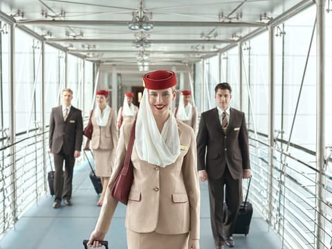  The new crew members will come in handy as Emirates airline welcomes brand new Airbus A350s.