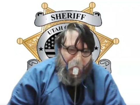 In this image taken from video, alleged U.S. fugitive Nicholas Rossi speaks during a hearing livestreamed on Tuesday, Jan. 16, 2024, in Salt Lake City. 