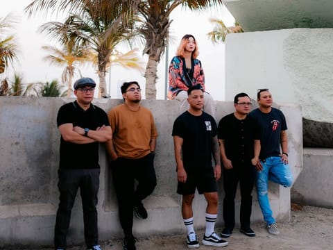 'Merge' is made up of Margie Pablo singing, Viztoni Dela Pena playing rhythm guitar, Mark Pereyra on lead guitar, Michael Cruz on drums, Andrew Borela handling synth/keys, and Aaron Yamaguchi on bass.