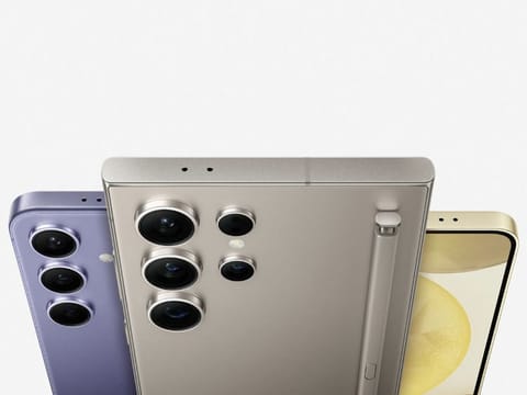 Samsung Galaxy S24 series features the S24, its larger version, S24+, and the top-tier model, S24 Ultra.