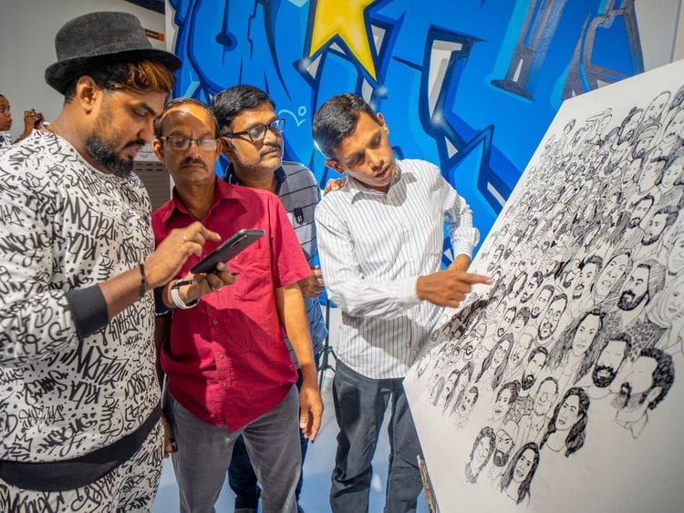 Doodle artist Sijin Gopinathan 2-1705642572556