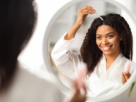 The internet hails this essential oil for its supposed hair growth and anti-dandruff benefits.