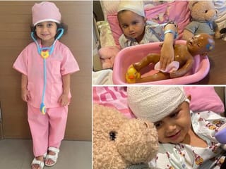 Role play with dolls helps Dubai girl, 5, battle rare brain disease 
