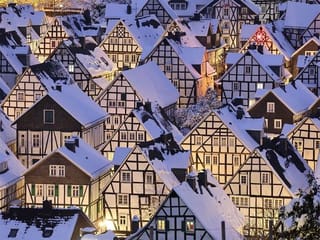 Land of ice and snow: Winter weather seen from above