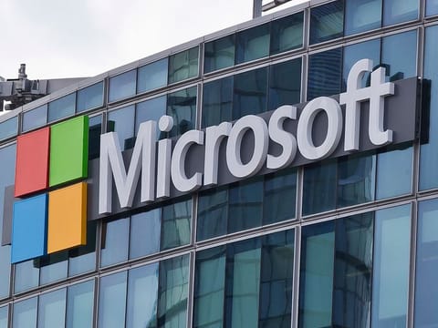 Shares of Microsoft hit a record high of $405.63, up 1.7%, enabling it to breach the $3 trillion market capitalization level.