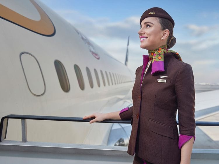 STOCK Etihad cabin crew