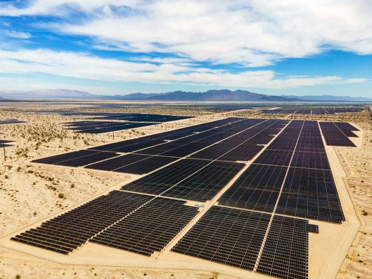 The Oberon Solar and Storage Project built in California
